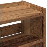  Stalak za cipele boja staro drvo 60x25x81 cm konstruirano drvo | shoptok.hr