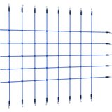 vidaXL Plezalna mreža 200x150 cm modra Cene