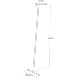 YAMAZAKI Bel kovinski stenski obešalnik 38,5 cm Tower – | Shoptok.si