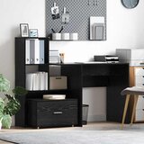 vidaXL Stol Crni hrast 131,5 x 50 x 106,5 cm Konstruirano drvo | shoptok.hr