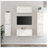  TV omarica 6 kosov bela trdna borovina | Shoptok.si