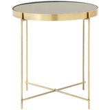 Premier Housewares Steklena okrogla stranska mizica ø 43 cm Allure – Cene