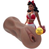 XKIN Cheerleader Cherry - realistična umjetna vagina masturbator (tamna prirodna) Cijene