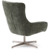 Kave Home Okretna fotelja prljavo zelena od šenila Teryl – | shoptok.hr