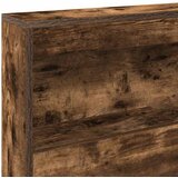  Krevet s policama Dimljeni hrast 180 x 200 cm Konstruirano drvo | shoptok.hr