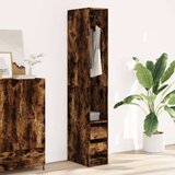  Ormar boja dimljenog hrasta 30x50x200 cm od konstruiranog drva | shoptok.hr