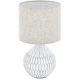 Eglo Bellariva 3 stona lampa/1, e27, bela/krem/keramika/tkanina | Eponuda.com