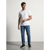 Sinsay Pamučna slim fit majica kratkih rukava Slike