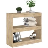 Ormarić za knjige / sobna pregrada boja hrasta 80x30x72 cm | Eponuda.com