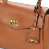 Polo Ralph Lauren Ročne torbice FARRAH SOFT SATCHEL SMALL Kostanjeva | Shoptok.si