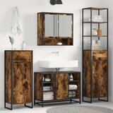 vidaXL Kupaonski ormar Dimni hrast 40 x 30 x 100 cm Konstruirano drvo Cijene
