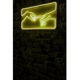 WALLXPERT dekorativna plastična led rasveta creation of adam yellow Cene
