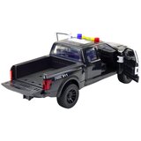  Avto za igro Pickup z motorjem na prtljažniku 1:12 - siva | Shoptok.si