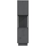 Ormarić za knjige / pregrada sivi 80x25x101 cm od borovine | shoptok.hr