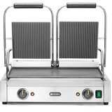 Hendi kontaktni roštilj - dvostruki, rebrasti vrh i glatko dno, 230V/3600W, 570x375x(H)216mm Cene