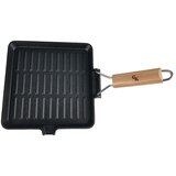 Grill King Cast Iron grill tava s odvojivom drvenom ručkom, 28 cm | Eponuda.ba