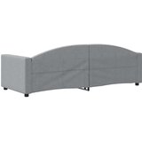 Dnevni krevet svjetlosivi 80 x 200 cm od tkanine | shoptok.hr