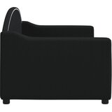  Dnevni krevet crni 80 x 200 cm od tkanine | shoptok.hr