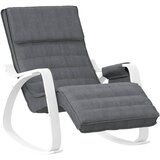 The Living Store Gugalni stol temno sivo blago - Gugalni Stol, (21420584) | Shoptok.si