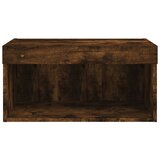 TV ormarić s LED svjetlima boja dimljenog hrasta 60x30x30 cm | shoptok.hr