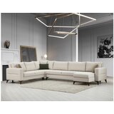 Atelier Del Sofa kristal rest 3+Corner+2 - beige beige corner sofa-bed cene