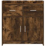  Kreveta Dimljeni hrast 75 x 36 x 80 cm Konstruirano drvo | Eponuda.com