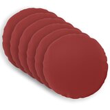  Presvlaka za jastuk 6 pcs HEERLEN Vinska crvena Ø 30 cm | shoptok.hr