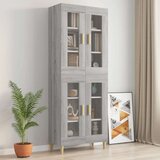 Viseći zidni ormarić boja sivog hrasta sonome 69 5 x 34 x 90 cm | shoptok.hr