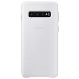 Samsung original usnjen ovitek EF-VG973LWE za SAMSUNG Galaxy S10 G973 - bela zaščita zadnjega dela Cene