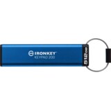 Kingston Technology IronKey Keypad 200 USB izbrisivi memorijski pogon 512 GB USB Tip-A 3.2 Gen 1 (3.1 Gen 1) Plavo | shoptok.hr