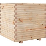 Maison Chic Vrtno cvetlično korito - Cvetlični Lonec 70x70x72 cm trdna borovina, (21790025) | Shoptok.si