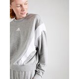Adidas Odjeća za vježbanje 'LAZIDAY' siva melange / bijela | shoptok.hr