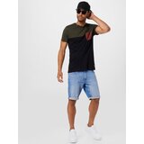 Iriedaily Majica karamel / oliva / črna | Shoptok.si