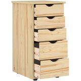  Cabinet Smeđa 34 x 39 x 61,5 cm Čvrsto borovo drvo | shoptok.hr