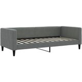  Dnevni krevet s madracem tamnosivi 90 x 200 cm od tkanine | shoptok.hr