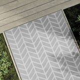 vidaXL Vanjski tepih sivi 120 x 180 cm PP Cijene