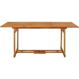  Vrtni blagovaonski stol 180 x 90 x 75 cm masivno bagremovo drvo | Eponuda.ba