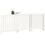  Pokrov za radiator bela 210x21x85 cm trdna borovina, (20769753) | Shoptok.si