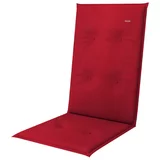Doppler Blazina za stole z visokim naslonom Look (d 119 x š 48 x v 4 cm, rdeča)
