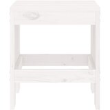  Vrtni stolci 2 kom bijeli 40 x 36 x 45 cm od masivne borovine | shoptok.hr