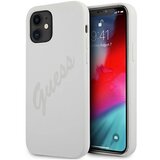 Guess OVITEK HARDCASE ZA IPHONE 12 MINI 5.4 CREAM SCRIP VINTAGE, (21834026) | Shoptok.si