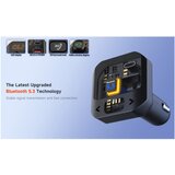 X Wave BT 25 FM transmiter za kola,Bluetooth,LED,USB,TF,3D Surround,PD20W+QC3.0 brzo punjenje,30W | ePonuda.com