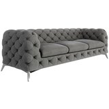 Ropez Siva žametna sedežna garnitura 243 cm Chelsea – | Shoptok.si
