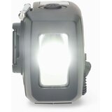 Nedis RDFMCR2000BK-Radio AM/FM sa ručnom kurblom, solarnim panelom i LED svetiljkom 2000 mAh | Eponuda.com