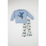 Defacto Baby Girl Disney Lilo & Stitch Sweatshirt Bottom 2-Piece Set Cene