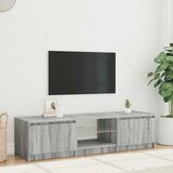 TV ormarić s LED svjetlima boja hrasta sonome 140x40x36 cm | shoptok.hr