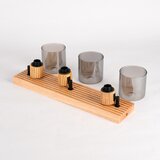  Brilagi - Spot svetiljka HYGGE 3xE14/15W/230V drvo/dimljeno | Eponuda.com