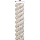  Uže od jute Bijela 100% Juta Tossa | shoptok.hr