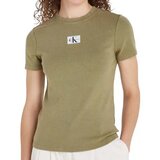 Calvin Klein ženska majica label washed rib slimtee J20J223092L9N cene