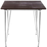 Premier Housewares Jedilna miza iz masivnega bresta ø 80 cm District – | Shoptok.si